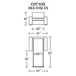 Olson Cot Size Sleeper Sofa