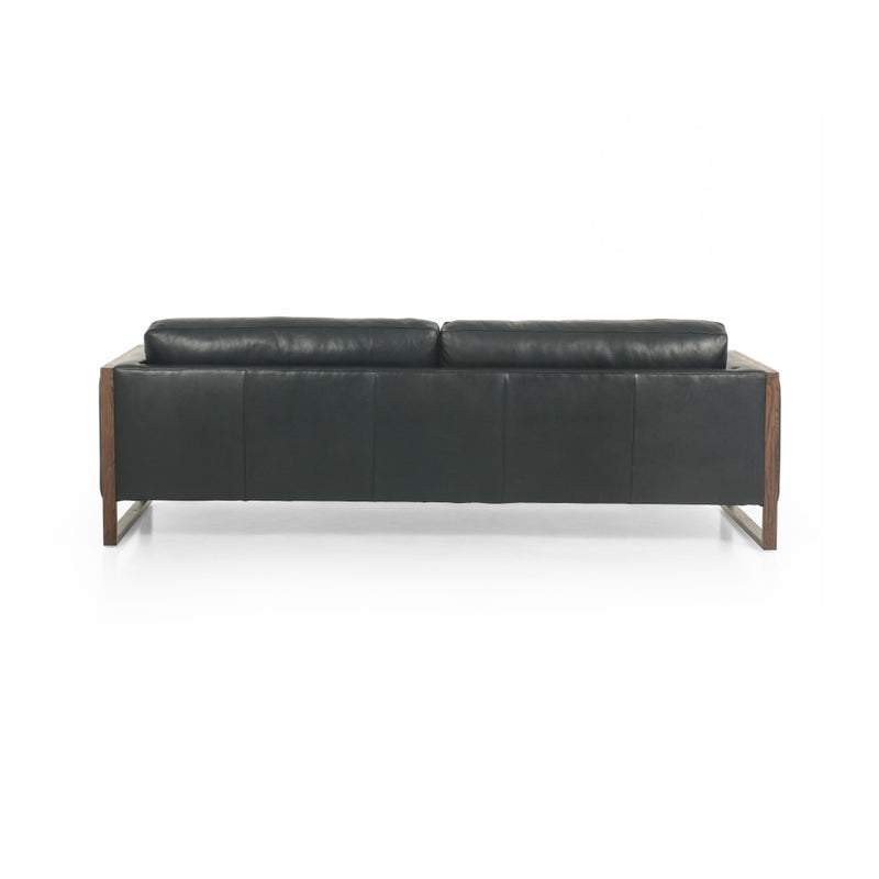 Otis Sofa Harrison Black Back View Four Hands