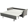 Paige Comfort Sleeper Silver Sofa