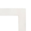 Four Hands Parish Coffee Table White Concrete Right Corner Detail