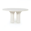 Parra Dining Table Plaster Molded Concrete