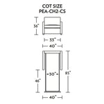 Pearson Cot Size Comfort Sleeper Sofa