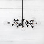 Four Hands Pellman Flat Black Chandelier CCAR-66B