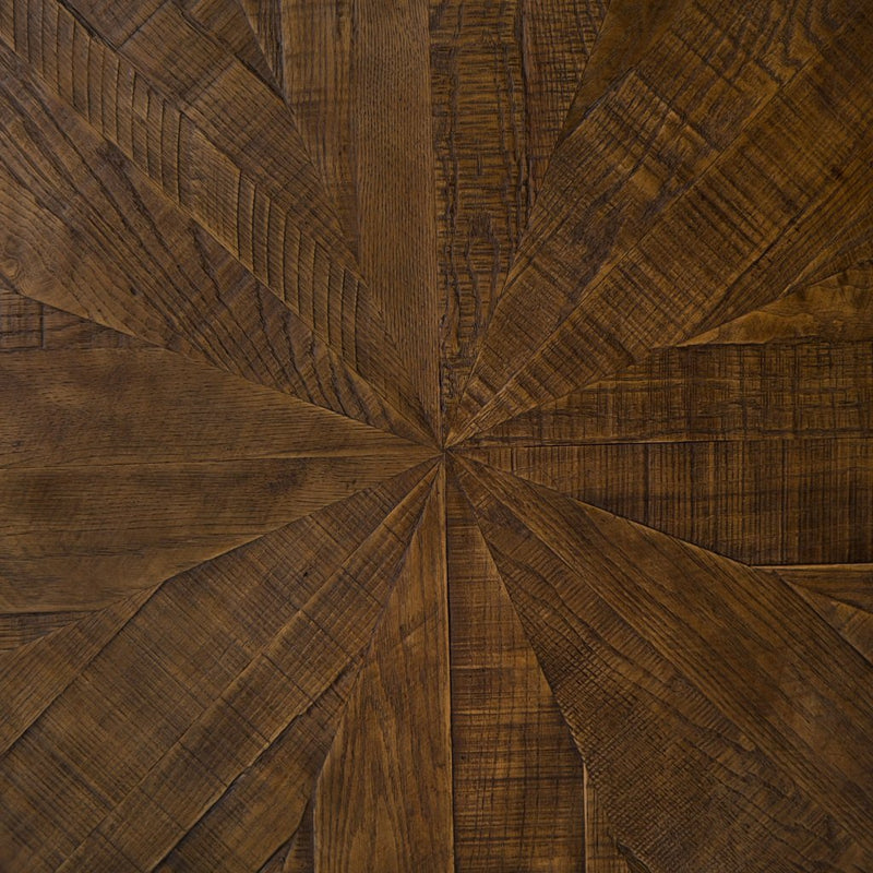 Perry Coffee Table - Ebony Brown Oak Detail