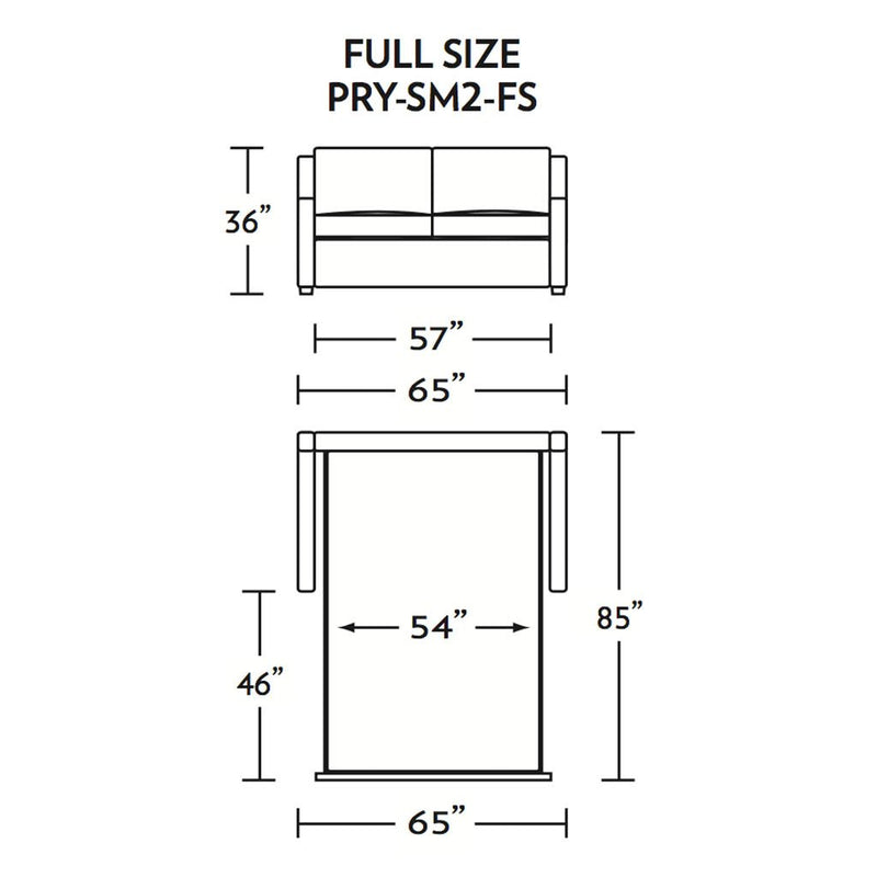 Perry Full Size Comfort Sleeper Sofa