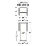 Perry Cot Size Comfort Sleeper Sofa