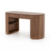 Four Hands Pilar Desk Caramel Brown Veneer