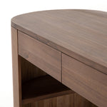 Will Shaped Wooden Desk