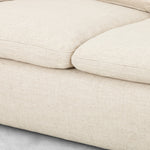 Four Hands Plume Sofa Thames Cream Cushioned Seating