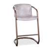 Portofino Leather Counter Chair - Home Trends Design angled view