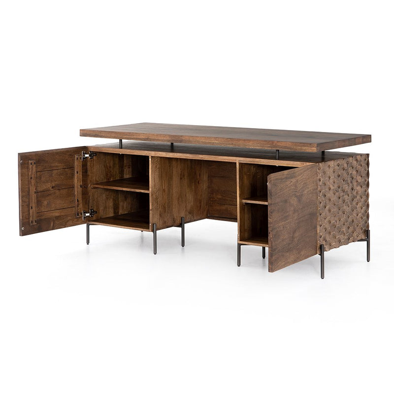 Raffael Modern Carved Wood Desk IFAL-040