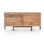 Reza Sideboard - Smoked Honey Back View