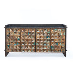 Rio 62" Carved Teak Wood Sideboard