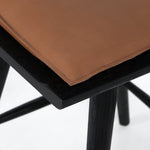 Whiskey Saddle Cushion Ripley Counter Stool