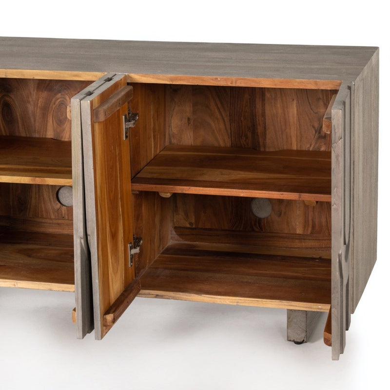 Rustic Media Console