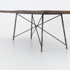 Rocky Dining Table - Smoked Saman