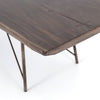 Rocky Dining Table - Smoked Saman