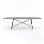 Rocky Dining Table - Smoked Saman