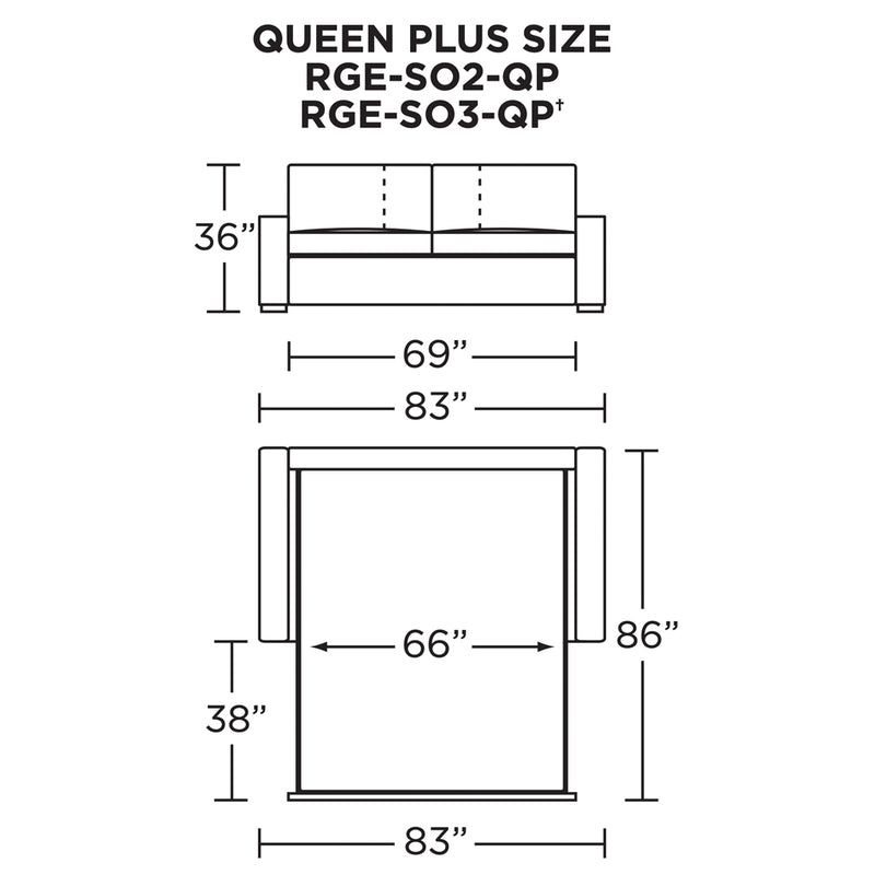 Rogue Comfort Sleeper Sofa