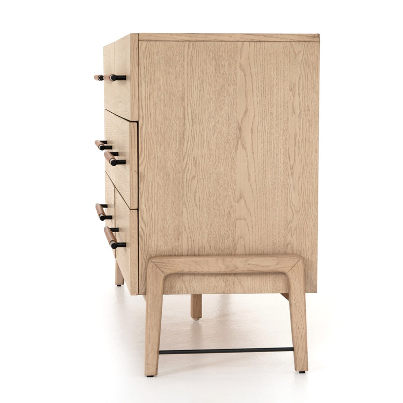 Rosedale 6 Drawer Dresser - Base Detail