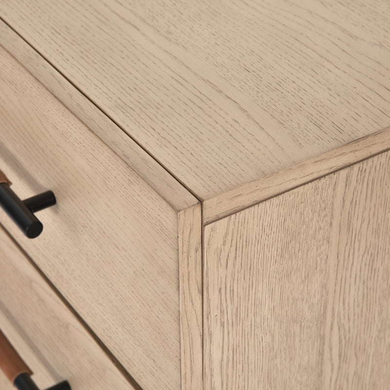 Rosedale 6 Drawer Dresser - Clean Silhouette of Yucca Oak