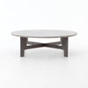 Round Coffee Table With Iron ISD-0173