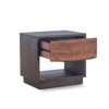 San Marino Nightstand Open Drawer