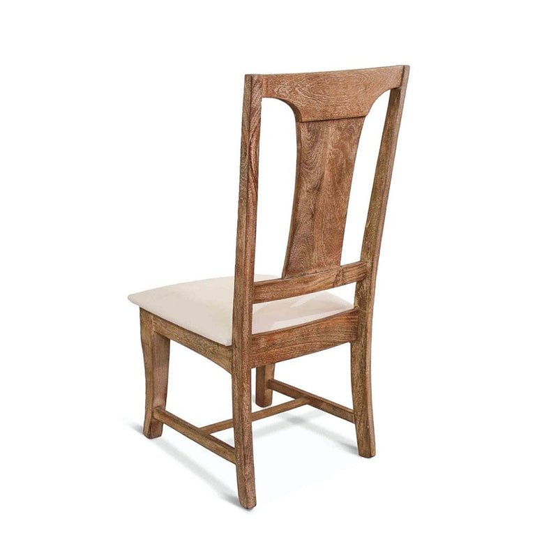 San Rafael Dining Chair with Upholstered Seat