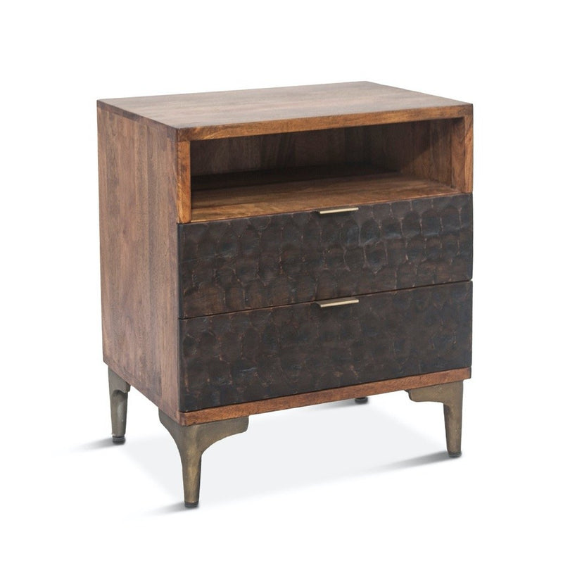 Santa Cruz Iron Nightstand