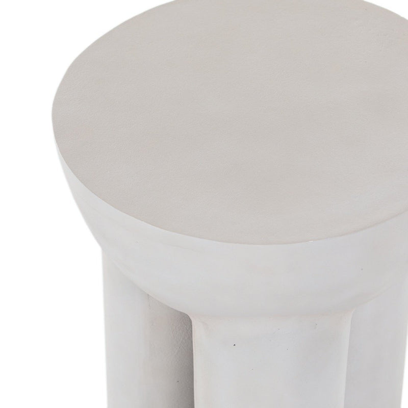 Sante End Table Matte White