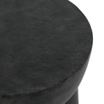 Sante End Table Black Cast Aluminum