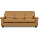 Savoy Leather Sofa by American Leather in Bali Butterscotch