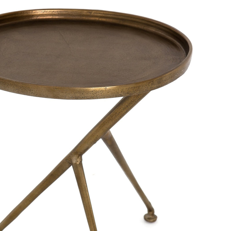 Schmidt Accent Table - Cast Aluminum