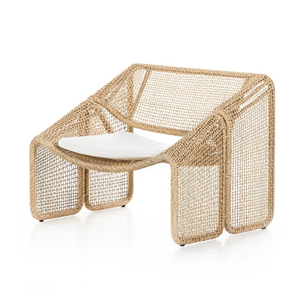 Selma Outdoor Chair Natural Hyacinth