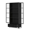 Black Shadow Box Iron Cabinet