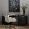 Four Hands Shadow Box Executive Desk