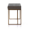 Four hands Shagreen Desk Grey Side View