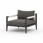 Four Hands Sherwood Outdoor Chair Bronze - Charcoal angled view