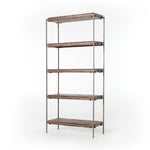 Simien Bookshelf - Gunmetal Angle View