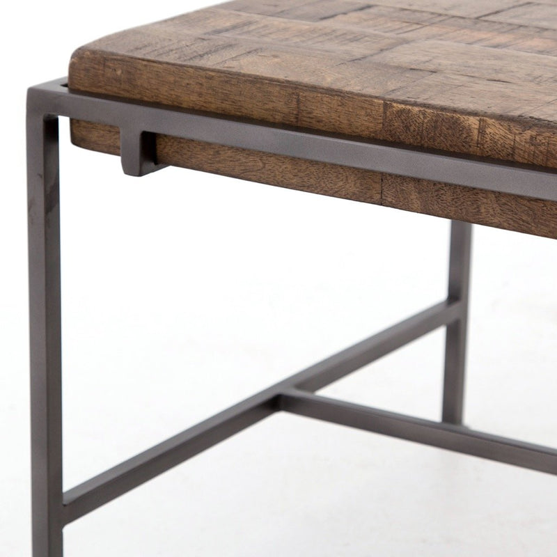 Simien Coffee Table Iron Frame Detail