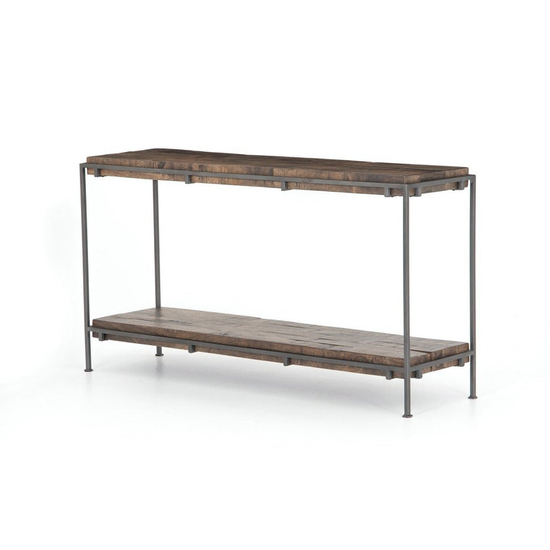 Simien Console Table Gunmetal Four Hands