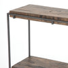 Simien Console Table Iron Leg Detailing