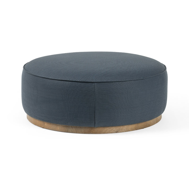 Sinclair Large Round Ottoman Fresno Cobalt 106119-011
