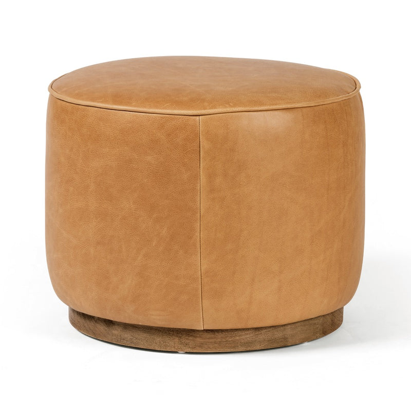 Sinclair Round Ottoman - Four Hands