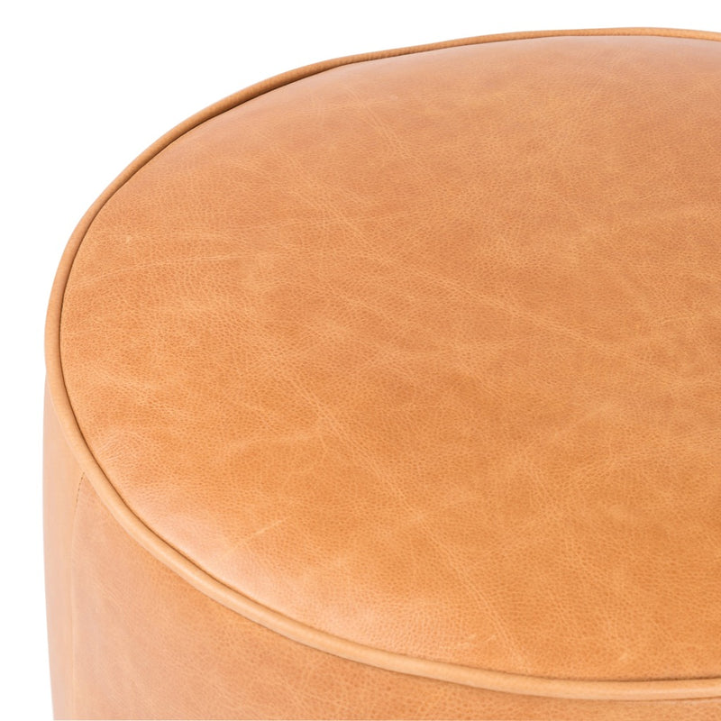 Sinclair Round Ottoman - Top View of Ottoman