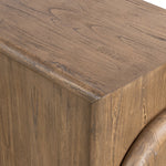 Sorrento Sideboard Aged Drift Mindi Top Right Corner Detail 226281-002
