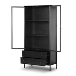 Black Iron Cabinet Four Hands