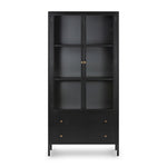 Soto Iron Cabinet Black Four Hands