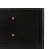 Four Hands Black Iron Nightstand