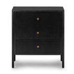 Four Hands Black Soto Nightstand